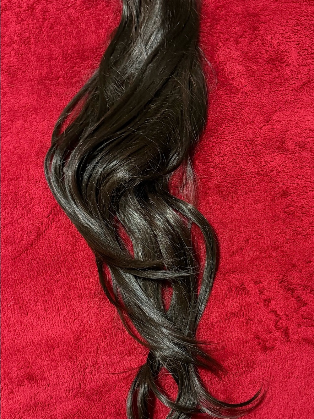 Pretty Patty Lux Silky Dark Brown Ponytail